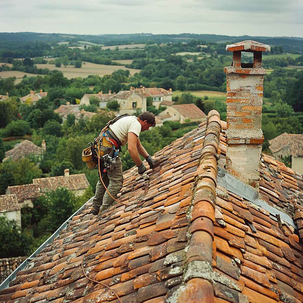 Roof repair following a storm around me (USA)